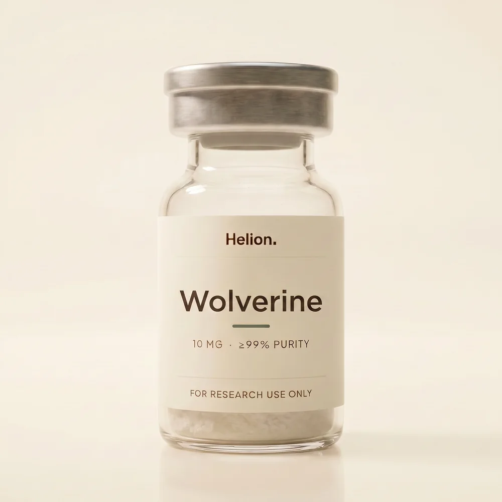 Wolverine (BPC-157 + TB-500) 10mg vial, Helion Research