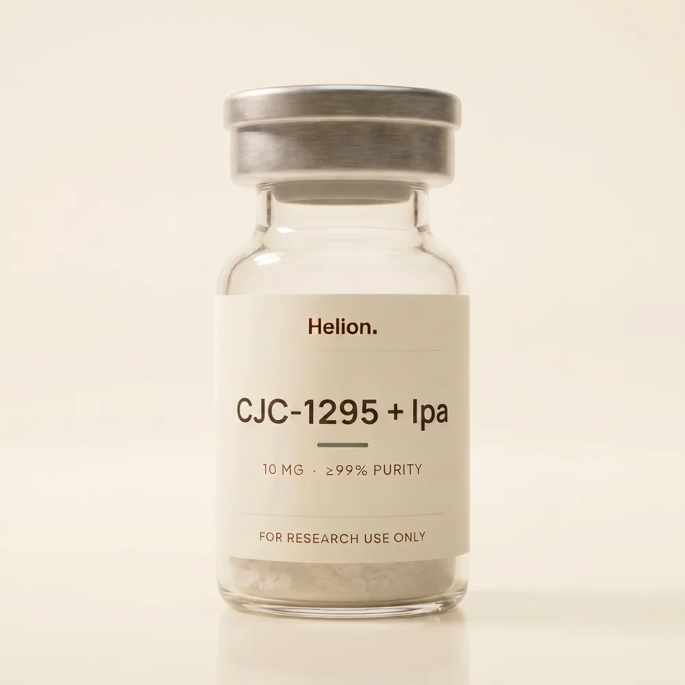 CJC-1295 + Ipamorelin 10mg vial, Helion Research